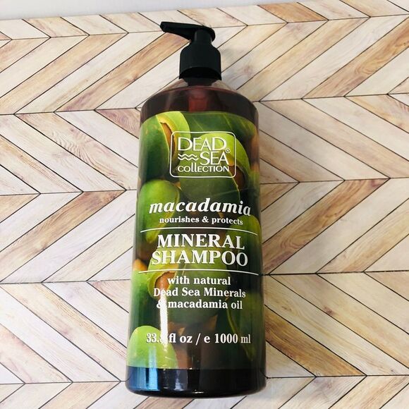 Dead Sea Collection Softening Shampoo with Natural Macadamia 33.8 fl. oz. - Picture 1 of 4